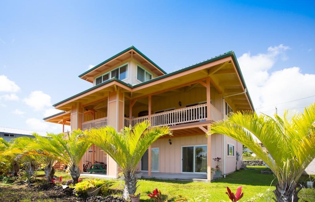 Coconut Palms Vacation Rental near lava fields&beaches Kehena Esterno foto