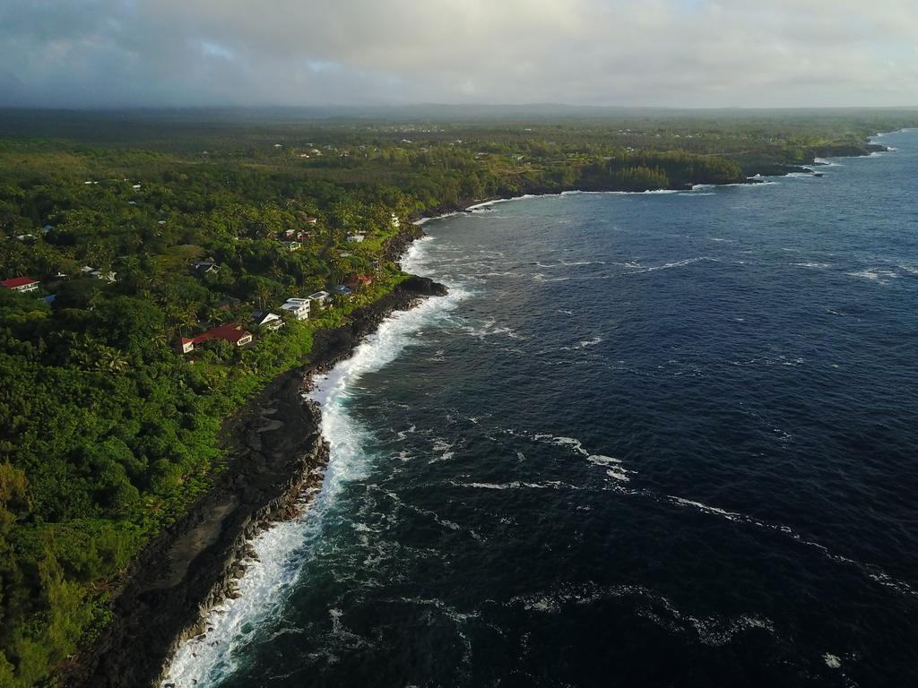 Coconut Palms Vacation Rental near lava fields&beaches Kehena Esterno foto