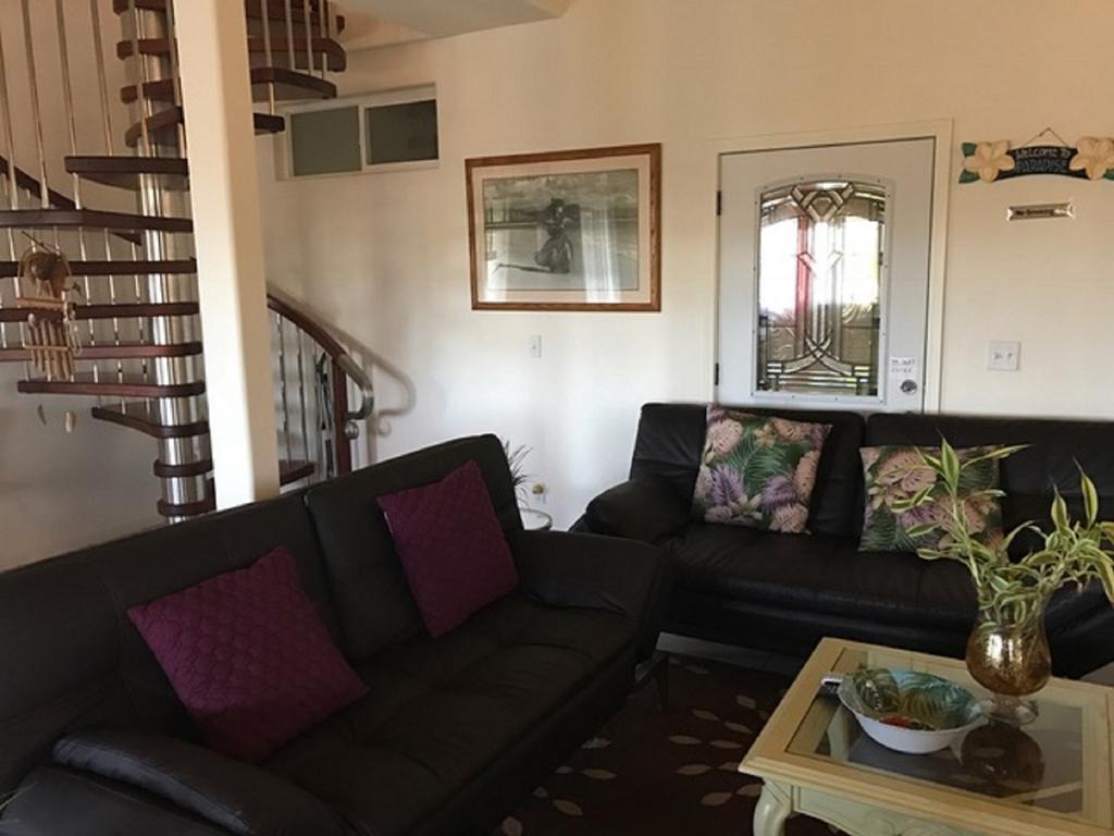 Coconut Palms Vacation Rental near lava fields&beaches Kehena Esterno foto