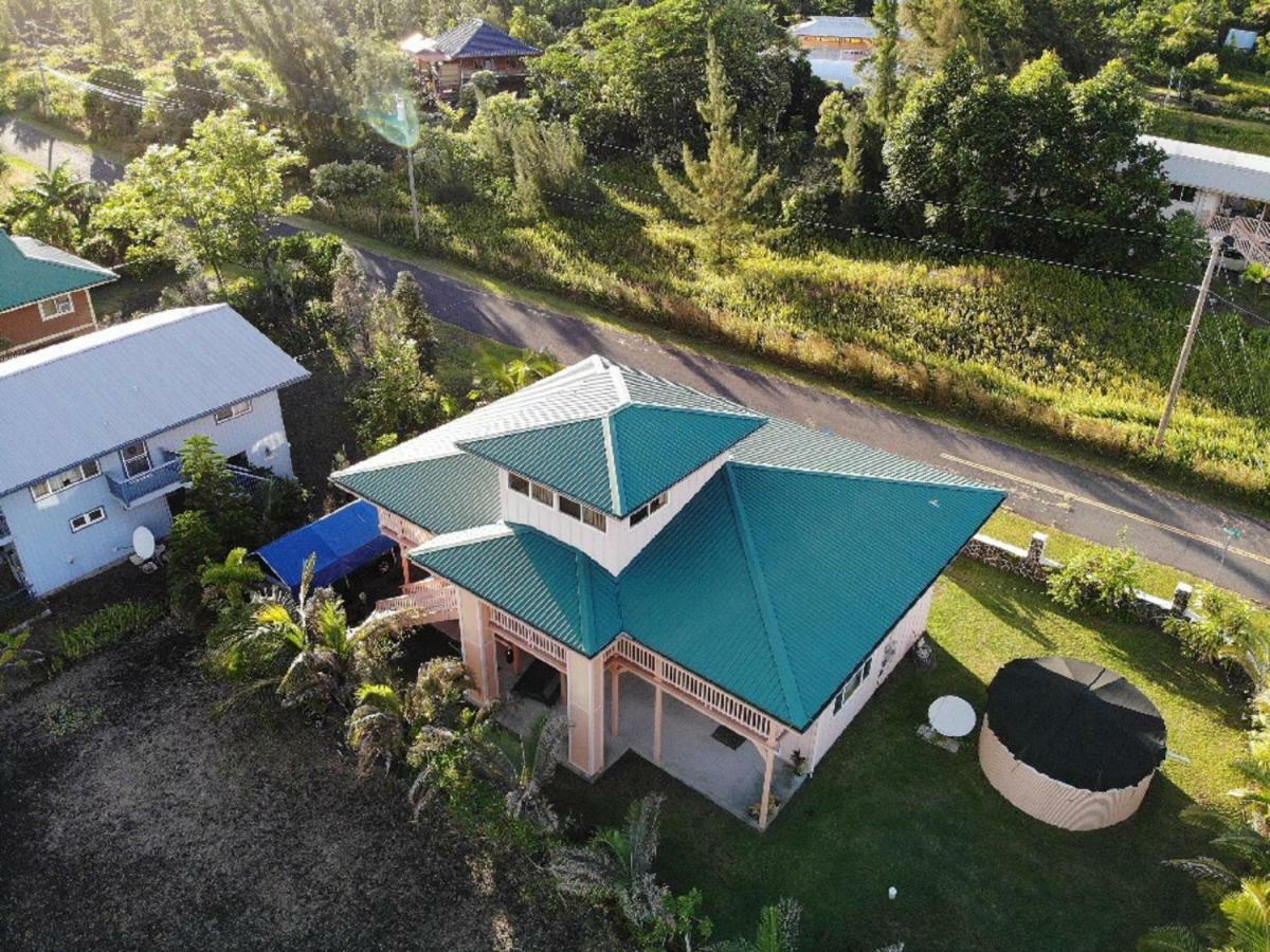 Coconut Palms Vacation Rental near lava fields&beaches Kehena Esterno foto