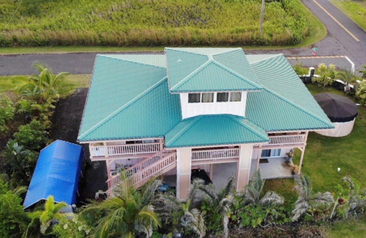 Coconut Palms Vacation Rental near lava fields&beaches Kehena Esterno foto